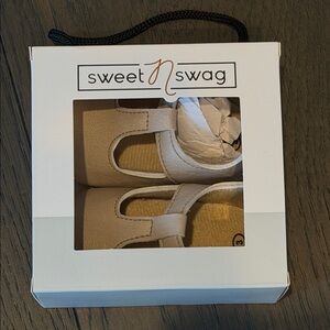 Sweet N Swag Blush Baby Walker Shoes